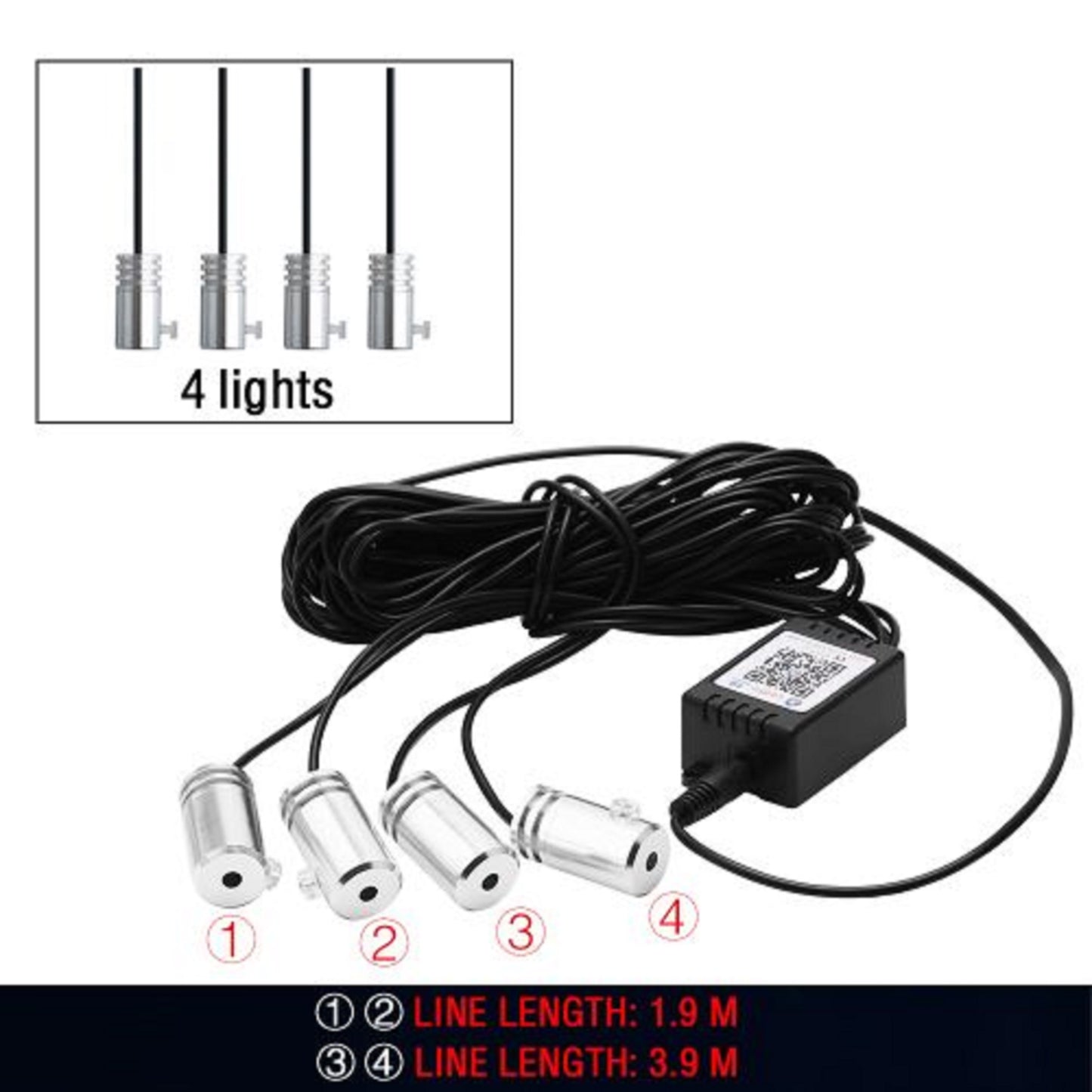 4 in 1 starlight light source