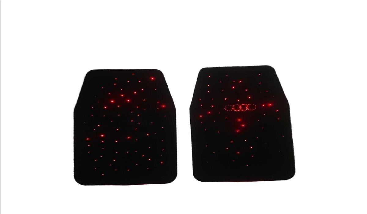 Starlight Car Mat Audi Starlight Badge Universal size car mat Bluetooth App Control