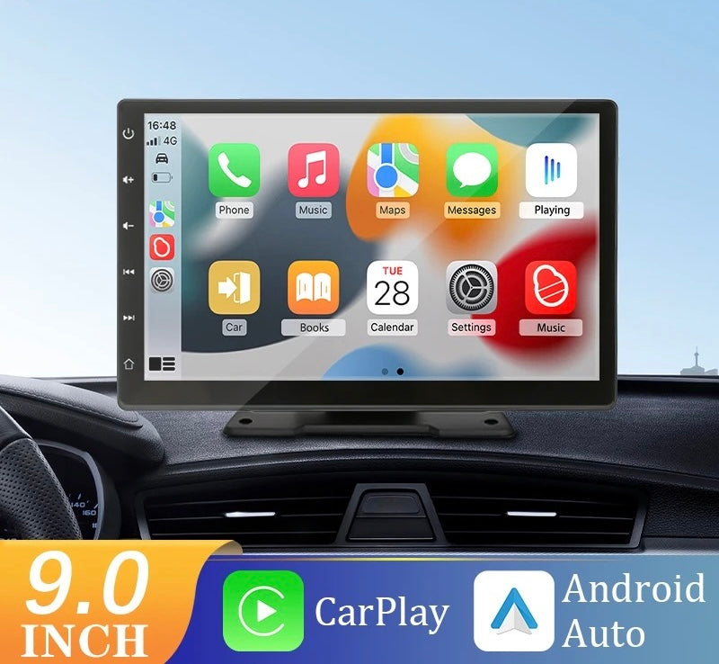 9'' inch Universal Car radio / car play / android auto