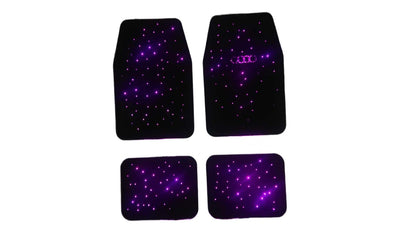 Starlight Car Mat Audi Starlight Badge Universal size car mat Bluetooth App Control