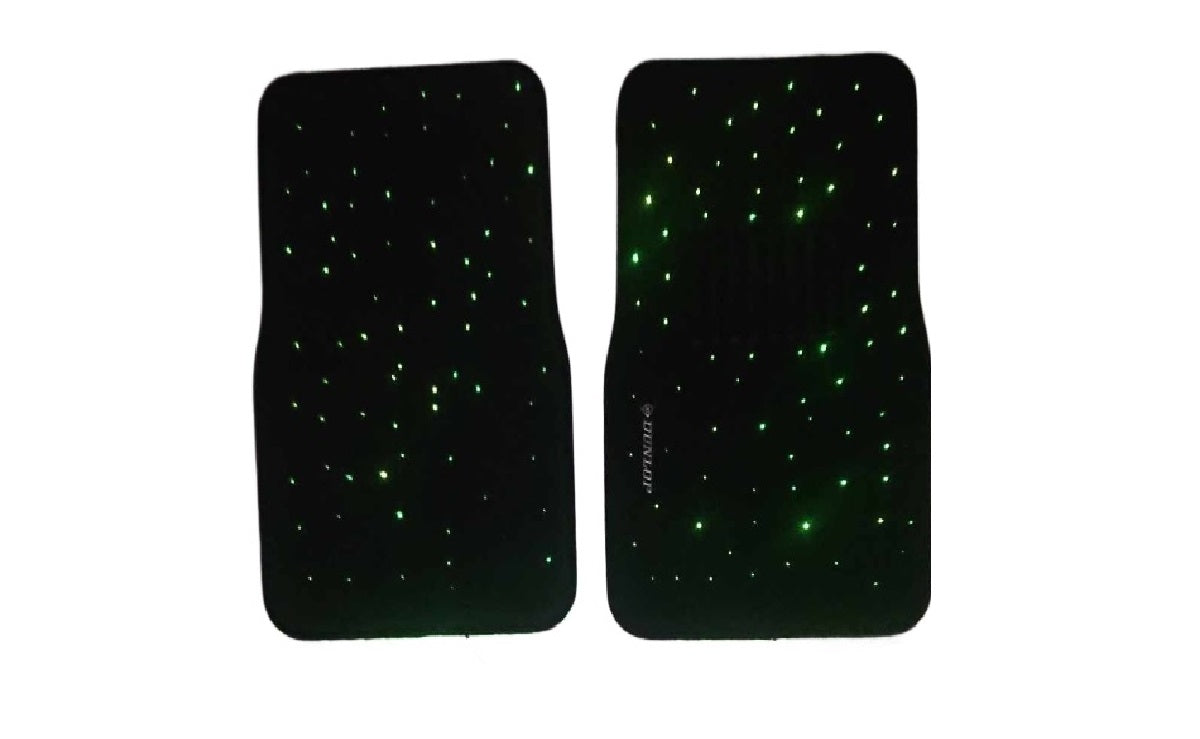 Dunlop Starlight Car Floor Mat ( 2 Front ) Universal Size Bluetooth App control