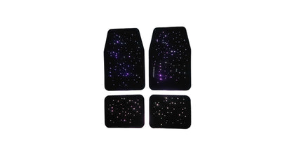 Dunlop Luxury Starlight Galaxy Universal Size Car Mats Bluetooth App Control