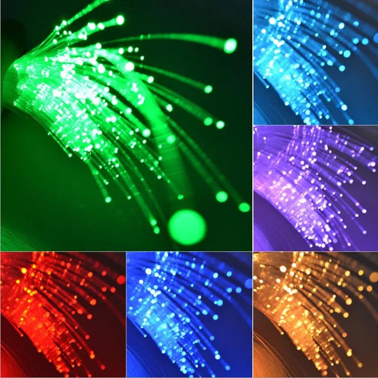 0.75mm 100m Fiber Optic Car Headliner Star Light Roof Ceiling Lights